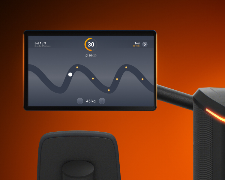 Standard Training mit Smart Strength: EGYM Trainingsmethode